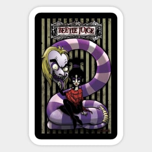 Beetlejuice with Lydia Sticker